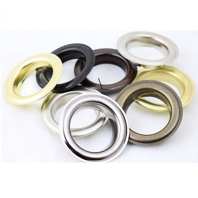 Curtain Grommets / Eyelets - 100Pack (25mm-40mm)